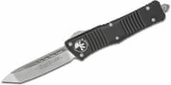 Microtech 144-10 Combat Troodon Standard automatický nůž8,5 cm, Stonewash, černá, hliník