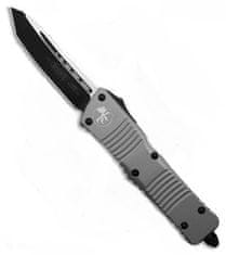 Microtech 144-1TG Combat Troodon Black Standard automatický nůž 9,5 cm, černá, šedá, hliník