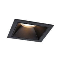 Paulmann PAULMANN LED vestavné svítidlo 3-krokové-stmívatelné Cole Coin IP44 hranaté 88x88mm Coin 6W 230V stmívatelné 2700K černá 93127