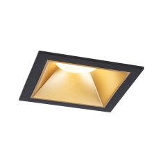 Paulmann PAULMANN LED vestavné svítidlo 3-krokové-stmívatelné Cole Coin základní sada IP44 hranaté 88x88mm Coin 3x6W 230V stmívatelné 2700K černá/zlatá mat 93129