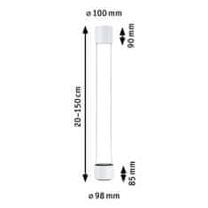 Paulmann PAULMANN URail LED závěs Aldan / 8,5W 3000K stmívatelné 230V bílá 94903