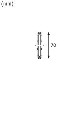 Paulmann PAULMANN URail příslušenství izolátor proudu 70x18mm bílá 95651