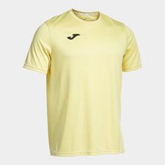 Joma Pánské/chlapecké tričko T-Shirt Combi S/S Light Yellow Velikost: S