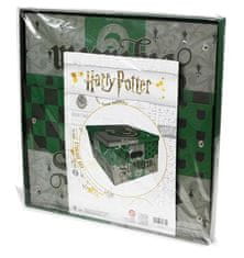 CurePink Úložný box krabice: Harry Potter: Slytherin (37 x 24 x 37 cm)