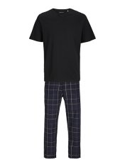 Jack&Jones Pánské pyžamo JACBASIC 12263659 Black (Velikost L)