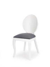 Halmar Dřevěná jídelní židle VERDIbílá-šedá (1p=2szt)