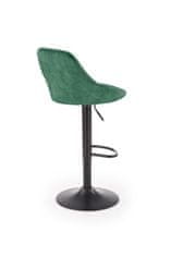 Halmar Barová židle H101 tmavě zelená (1p=2szt)