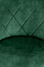 Halmar Barová židle H101 tmavě zelená (1p=2szt)