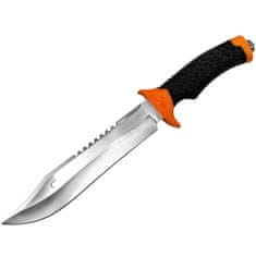 IZMAEL Outdoorový nůž KP007-Černá/Oranžová KP32835