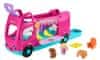 Little People Barbie karavan snů, světla a zvuky, 2 figurky, pro batolata a předškoláky HYR85