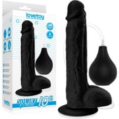 XSARA Velký penis 26cm s ejakulací realistické dildo na přísavce - 73041081