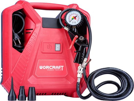 Worcraft Kompresor PAC11-180, 1100 W, bezolejový