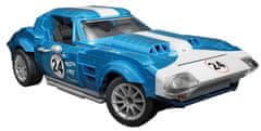 MEGA BLOKS Mega Hot Wheels Sběratelská Corvette Grand Sport, stavebnice pro sběratele, 1060 dílků HWW23