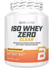 BioTech USA Iso Whey Zero Clear 500 g, red berry