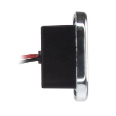 Stualarm USB 2,4A zásuvka 12/24V, chromový rámeček (34678.1)