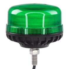 Stualarm LED maják, 12-24V, 36xLED zelený, na šroub, ECE R10 (wl812S1green)