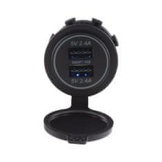 Stualarm 2x USB zásuvka 12/24V, 4,8A (34552N)