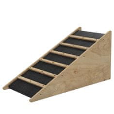 PAWHUT Dog Ramp Protiskluzová Nájezdová Rampa Pro Domácí Mazlíčky, Vstupní Pomůcka Pro Střední Psy Do 20Kg, 90X40X45Cm 