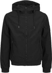 Jack&Jones Plus Pánská softshell bunda JJEBASIC 12236331 Black (Velikost 3XL)