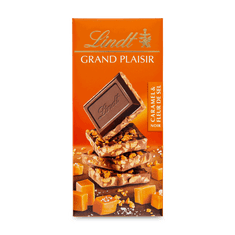 LINDT Hořká čokoláda Grand Plaisir s karamelem 150g