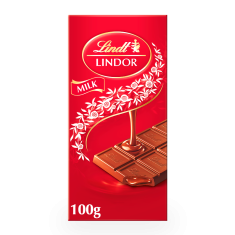 LINDT LINDOR Tablet Milk 100g