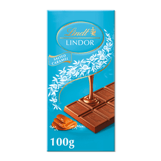 LINDT LINDOR Tablet Salted Caramel 100g