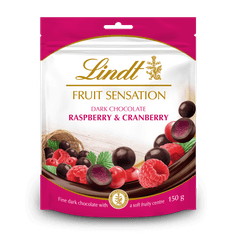 LINDT Lindt Sensation Fruit Maliny&Brusinky 150g