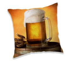 Jerry Fabrics  Polštářek Pivo 40x40 cm