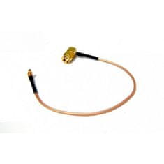 W-STAR W-Star Pigtail MMCX - RSMA/M úhlový 90°, délka 23cm, kabel typu RG176, WSPMMCX90