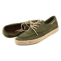 Big Star Pánské šněrovací espadrilky Khaki velikost 44