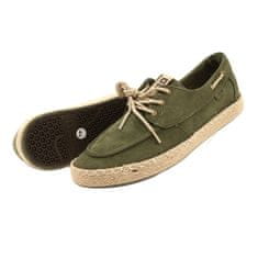 Big Star Pánské šněrovací espadrilky Khaki velikost 44