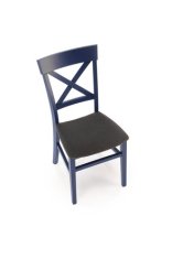 Halmar Dřevěná jídelní židle TUTTI 2 námořnická / tap: Inari 95 (1p=2szt)