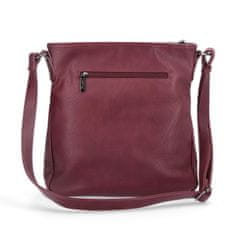 Tangerin vínová kabelka crossbody 8003 BO