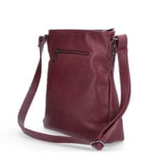 Tangerin vínová kabelka crossbody 8003 BO