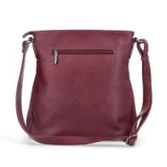 Tangerin vínová kabelka crossbody 8004 BO