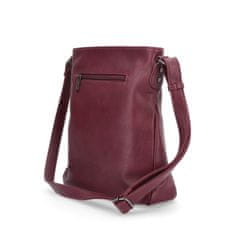 Tangerin vínová kabelka crossbody 8004 BO