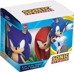 Sonic Hrnek keramický -, Tails a Knuckles 315 ml