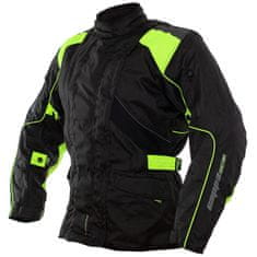 Cappa Racing Bunda moto UNISEX ROAD textilní černá/zelená S