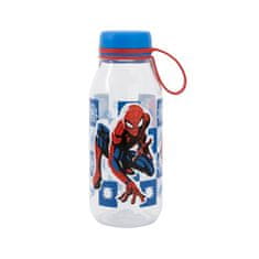 Stor Plastová láhev se silikonovým poutkem SPIDERMAN, 460ml, 15539