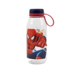 Stor Plastová láhev se silikonovým poutkem SPIDERMAN, 460ml, 15539