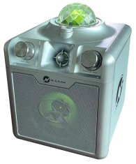 NGS technology N-GEAR DISCO STAR 710S/ BT/ 50W/ USB/ MICRO SD/ DO/Disco LED/ 2x MIC / stříbrný