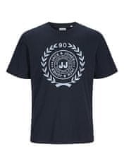 Jack&Jones Pánské triko JACATHENS Standard Fit 12263166 Night Sky (Velikost XXL)