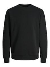 Jack&Jones Pánská mikina JJEBRADLEY Relaxed Fit 12249341 Black (Velikost L)