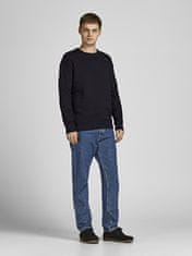 Jack&Jones Pánská mikina JJEBRADLEY Relaxed Fit 12249341 Black (Velikost L)