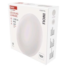 Emos LED přisazené svítidlo FIONI, kruhové bílé 12W neutrální bílá, IP44