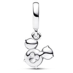 Pandora Půvabný stříbrný přívěsek Mickey a Minnie Mouse Disney 793031C01