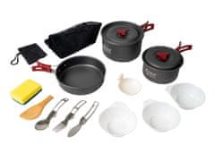 ACRAsport Acra C21 camping set nádobí alluminium pro 2-3 osoby