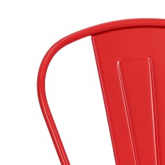 Intesi Židle Paris červená