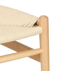 Intesi Židle Wicker Color přírodní/světle hnědá inspirovaná Wishbone