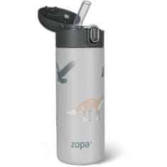 ZOPA Termoska na tekutiny s brčkem 400 ml Mountains